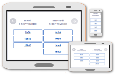 prise rdv internet