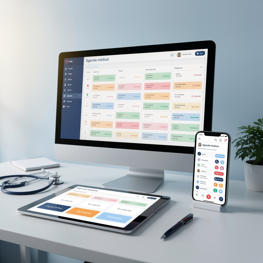 gestion rdv agenda partagé secrétariat MSP maison de santé pluridisciplinaires